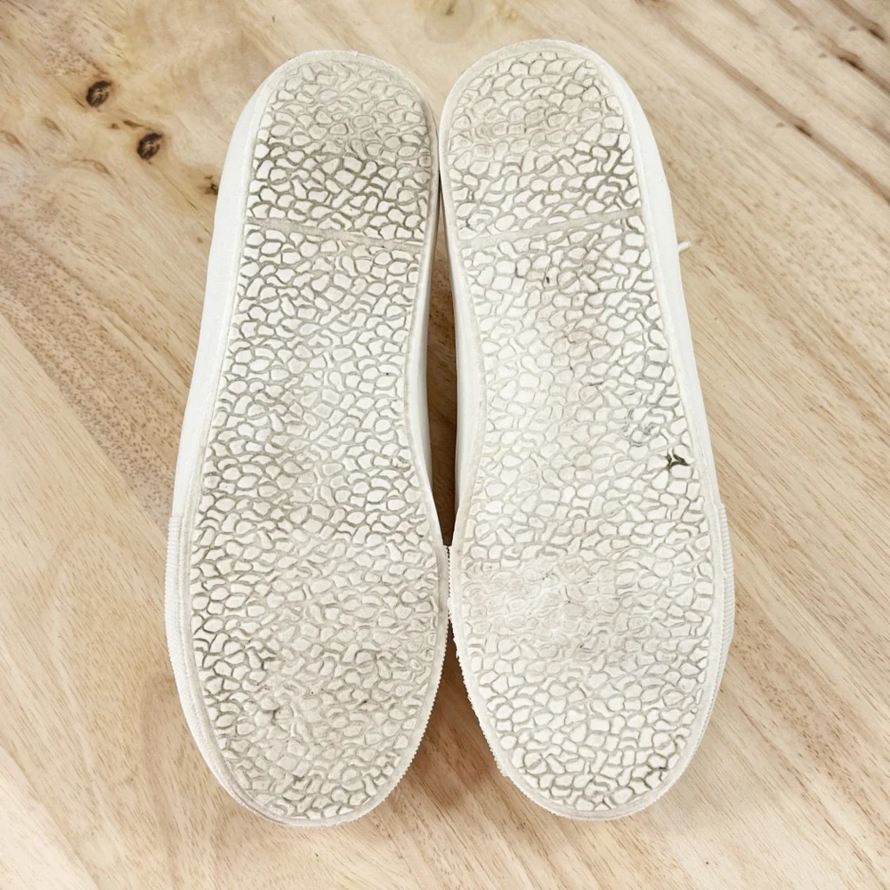Michael Kors Cali Starla 2‎ Logo Jacquard Glitter Sneakers Tan Gold 3 Big Kids